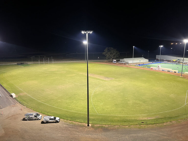 Hawks Football Club Lights Upgrade